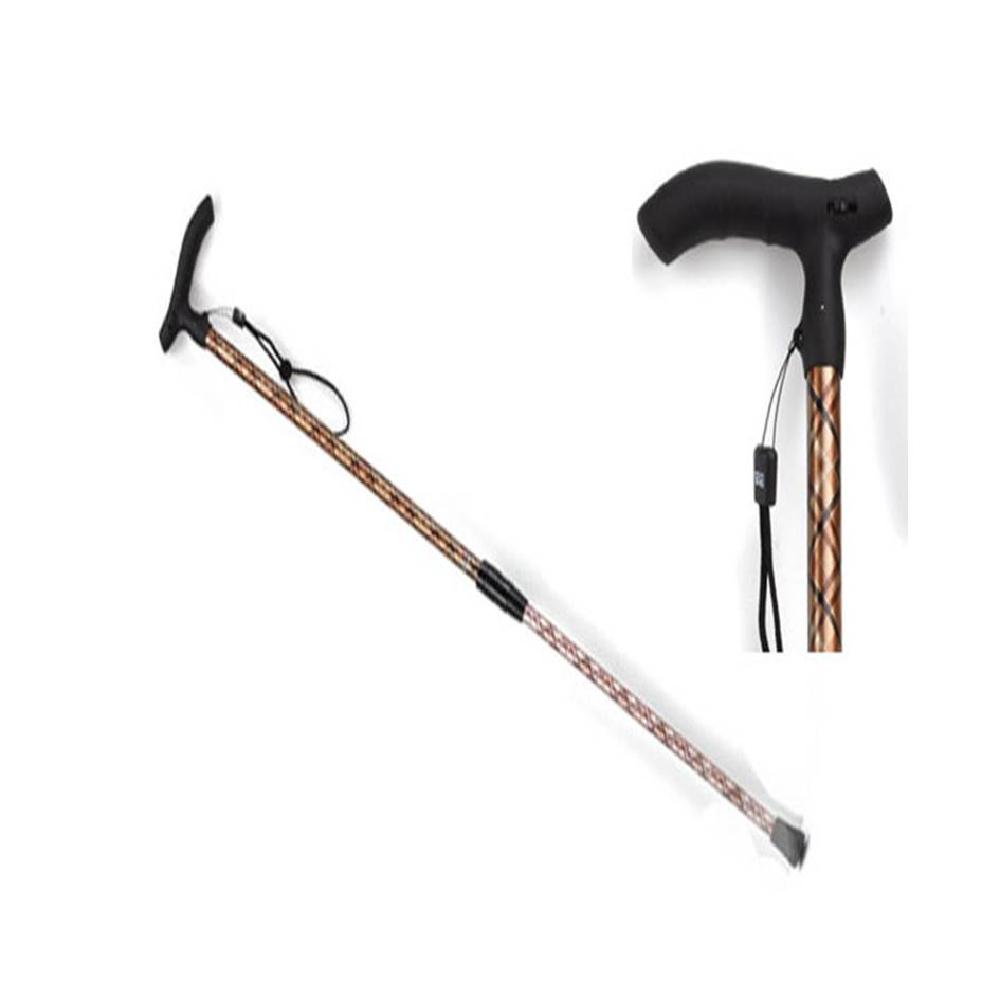Auto height adjustable cane